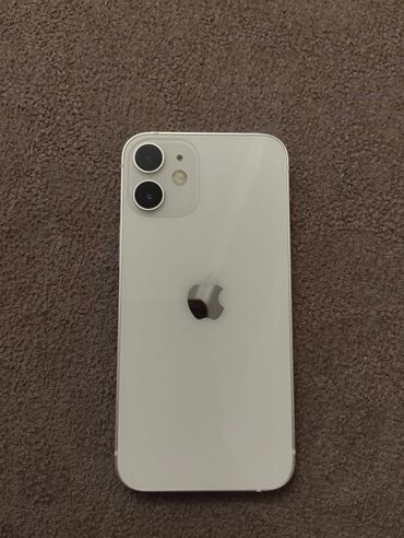 iphone 12 qiymeti bakida: IPhone 12 mini, 64 GB, Ağ, Simsiz şarj, Face ID