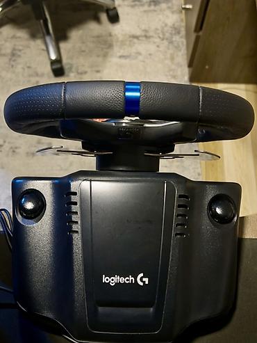 ps sükan: Logitech G29 Driving Force sükan dəsti + 3 pedallı blok + Logitech — 5
