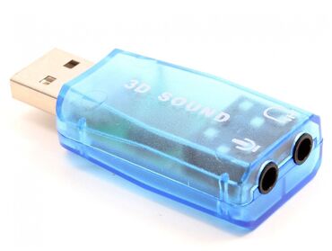 звуковая карта внешняя: Продаю Звуковая карта USB внешняя (пластик)