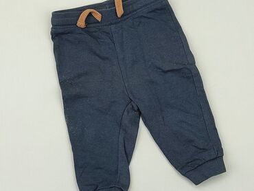 spodnie dresowe na szczupłego chłopca: Spodnie dresowe, 6-9 m, stan - Bardzo dobry