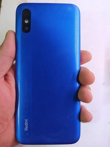 xiomi redmi 9 t: Redmi 9A, 32 GB, rəng - Mavi, Sensor, İki sim kartlı, Face ID