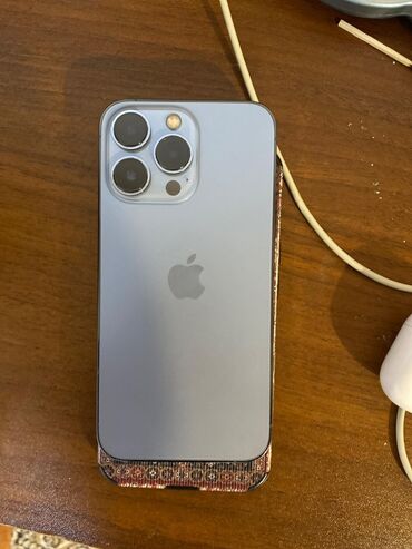 işlənmiş iphone 13 pro: IPhone 13 Pro, 128 GB, Sierra Blue, Face ID