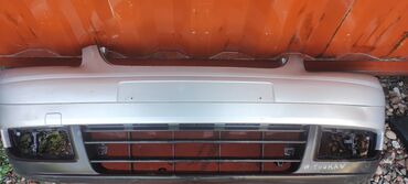 передний бампер виш: Передний Бампер Volkswagen 2004 г., Б/у, цвет - Серебристый, Оригинал