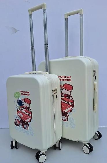 Putni koferi i torbe: Tvrdi kofer na točkiće sa printom “Sparkling Beverage – Argonate”. - — 6