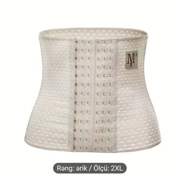 Toparlayıcı alt paltarı: M+ bel formalaşdırıcı korset - Rənglər: qara və açıq (əriyik ton) - — 3