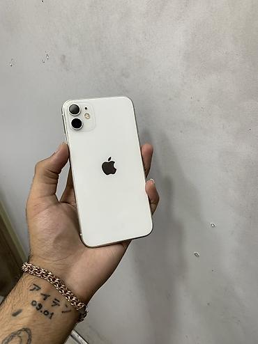 telefon iphone 11: IPhone 11, 64 GB, Ağ, Face ID — 1
