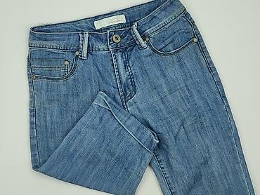 jeansy krowa: Denim, Spodnie 3/4 damskie, rozmiar S — 1