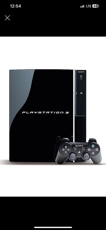 плейштейшин 3: Срочно продаю Игровая приставка Sony Play Station 3 в черном корпусе в