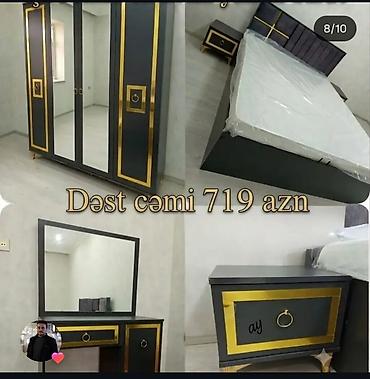 Yataq otağı dəstləri: 1.Yataq otağı dəstləri – müxtəlif modellər 1) Yataq dəsti – 759 ₼ - — 12