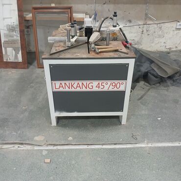 Kompressorlar: Pvc qapi ve pencere stanoklari satilir yenidi iwlenmeyib tek tekde