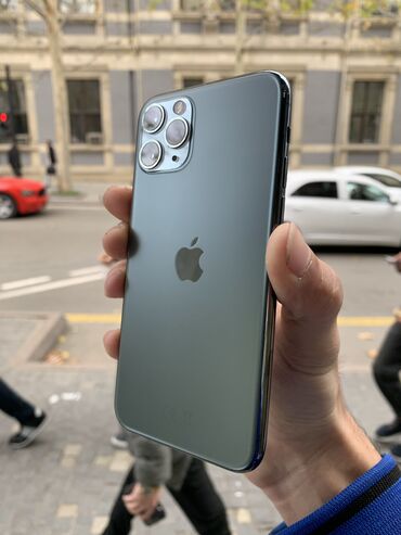 Apple iPhone: IPhone 11 Pro, 256 GB, Alpine Green, Face ID