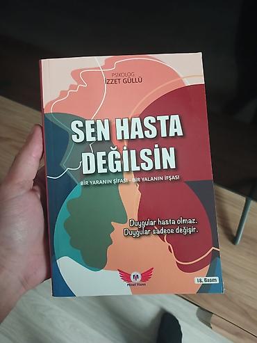 Digər kitablar və jurnallar: Məhsul: Kitab – “Sen Hasta Değilsin” Müəllif: Psixoloq İzzet Güllü — 1