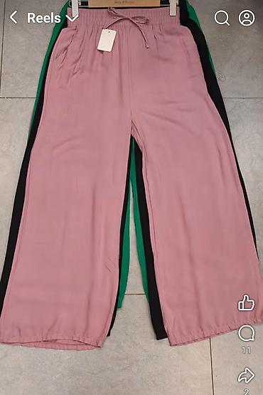baletanke walkmaxx: Siroke pantalone sa finim padom. Veliki elasticni pojas sa uckurom — 1