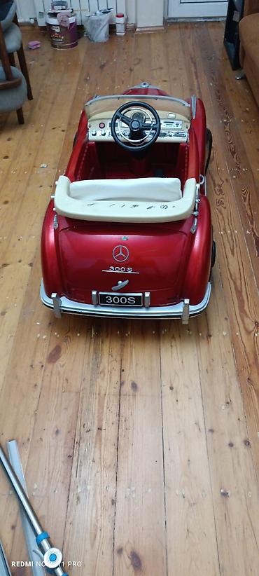 kabriolet: Uşaq elektrik maşını – Mercedes-Benz 300S (klassik kabriolet üslubu) — 3
