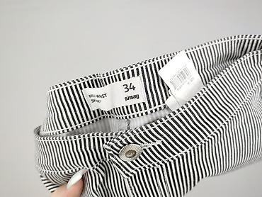 straight: Spodnie materiałowe damskie, rozmiar XS — 5