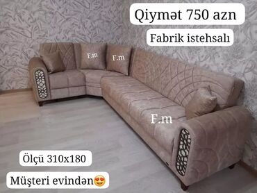 Divanlar: Künc divan, Yeni, Açılan, Bazalı, Parça, Şəhərdaxili pulsuz çatdırılma