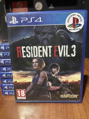 playstation 4 slim 1 tb: PlayStation 4 üçün Resident Evil 3 oyunu. Capcom tərəfindən nəşr