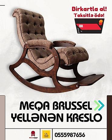 Kreslolar: Yeni, Kreslo-kaçalka, Parça, Kredit var, Ödənişli çatdırılma — 10