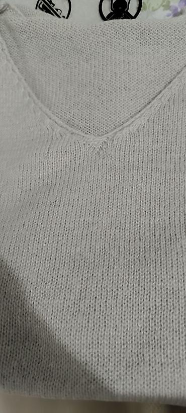 Кофты, свитеры: Стильная женская осенне-зимняя кофточка в сером на 48 разм. 800с — 13