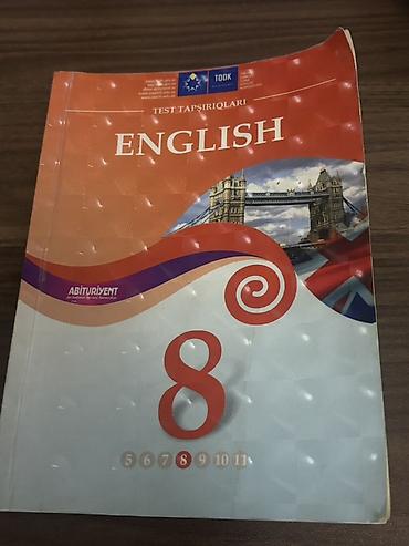 Testlər: Məhsul: “Test Tapşırıqları – English 8” (Abituriyent nəşri) Qiyməti-4 — 1