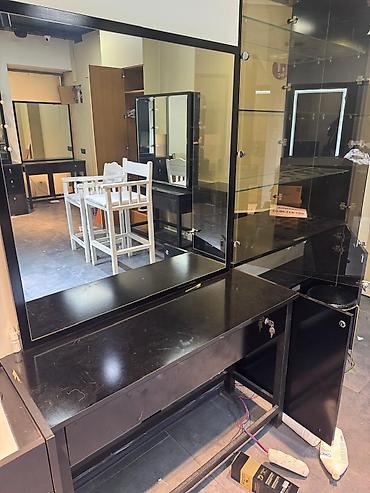 Salon, tibbi mebel: Gözəllik salonu üçün mebel və avadanlıq dəsti Tərkib: - İşıqlı vizaj — 5