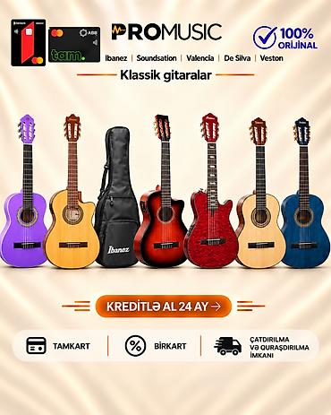 🎸 Klassik gitaralar İstər yeni başlayan, istərsə də peşəkar musiqiçi