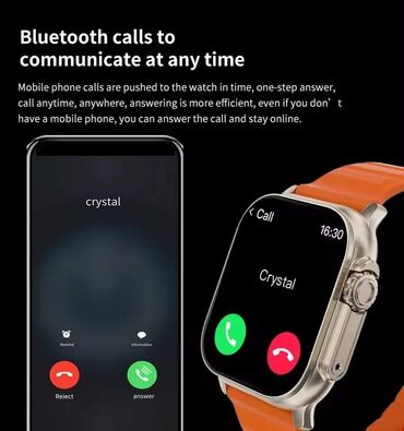 Ručni satovi: Smart Watch T800 Cena:1900din T800 je povoljan sat koji karakteriše — 3