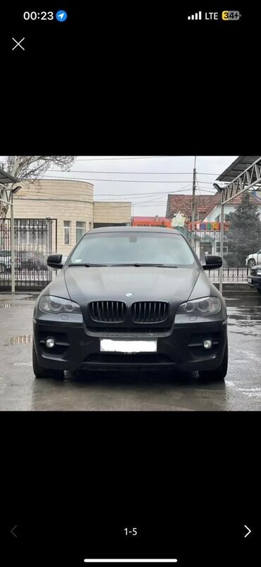 самая дорогая машина в кыргызстане: BMW X6: 2010 г., 4.4 л, Типтроник, Бензин, Кроссовер
