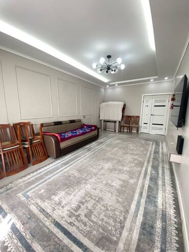 талас кок ой: 3 комнаты, 83 м², 106 серия улучшенная, 4 этаж, Евроремонт