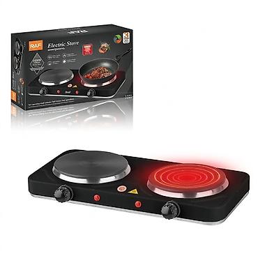 №: 9194 Məhsulun adı: Elektrik plitə RAF R.8020AB 1000W Brend: RAF