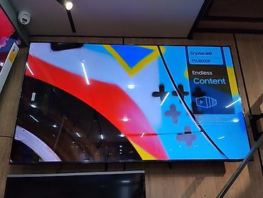 aoc 32: Телевизор Samsung Crystal UHD 75U8000F, диагональ 75" - Разрешение — 1
