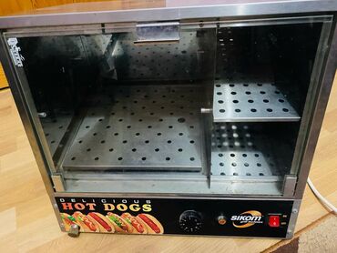 Hot dogs 🌭 aparati satilir. 200 azn cemi 2defe istifadə olunub