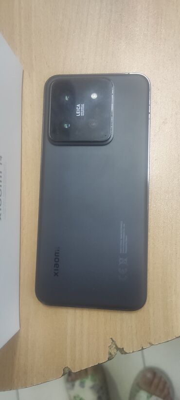 мышка на телефон: Xiaomi, 14, Колдонулган, 256 ГБ, түсү - Кара, 2 SIM