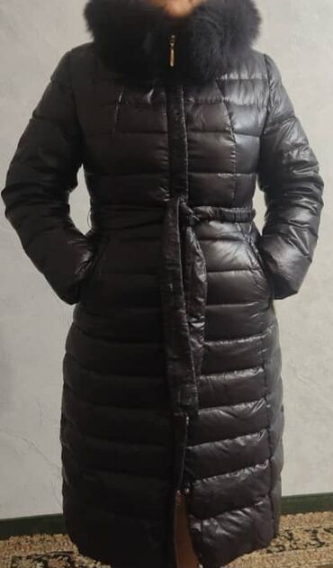 дубленка куртка зимняя: Пуховик, XL (EU 42)