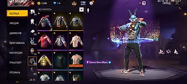jack 4: Игровой аккаунт Free Fire Основные характеристики: - Уровень профиля — 6