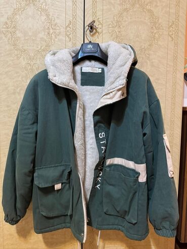 Рубашки: Мужская куртка, Ветровка, Зимняя, L