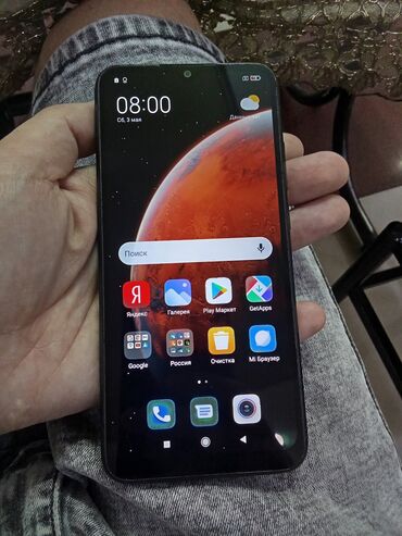 Redmi: Redmi, Redmi 9C, Б/у, 32 ГБ, цвет - Черный, 2 SIM