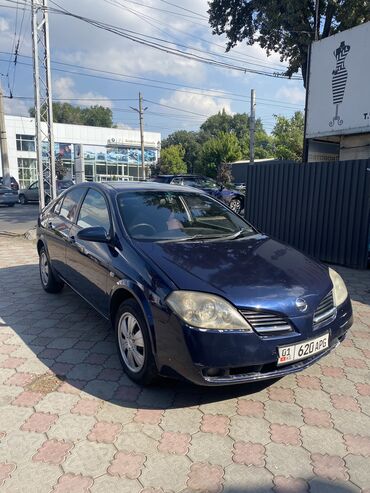 Nissan: Nissan Primera: 2002 г., 2 л, Вариатор, Бензин, Седан