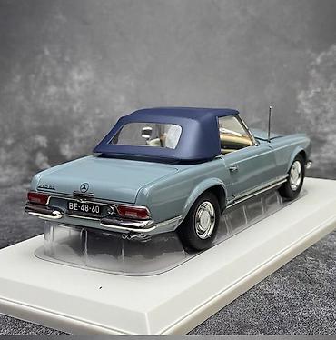 mini mercedes: Məhsul: Norev 1:18 Mercedes‑Benz 230 SL (W113 “Pagoda”) – diecast — 5