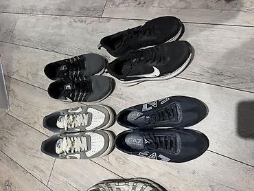 форсы мужские: Мужские кроссовки, 41, 41.5, 42, Nike, Б/у, цвет - Черный — 5