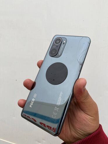 телфон б у: Poco F3, цвет - Серый