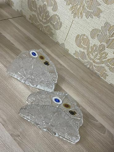 xrustal qutuda: Tom xrustal qablar satılır, qutuda tam təzədir, işlənməyib. Böyük — 4