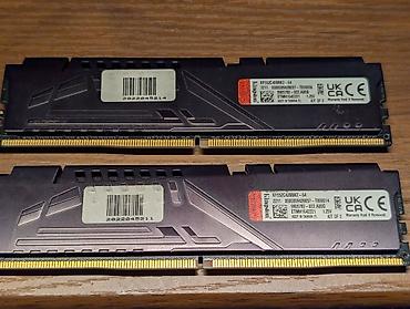 ssd m 2: Оперативная память (RAM) для ПК, Б/у, Kingston Fury, 64 ГБ, DDR5, 5200 МГц — 1