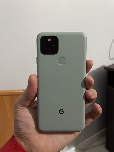 Мобильные телефоны и аксессуары: Google Pixel 5, 128 ГБ, цвет - Зеленый