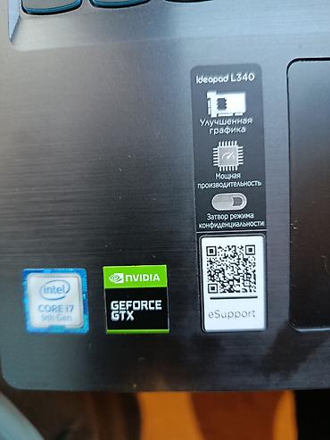iphone notebook: Lenovo Ideapad L340 noutbuku - Prosessor: Intel Core i7 (9-cu nəsil) — 2