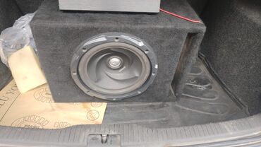 hard disk notebook: Avtomobil üçün səs sistemi – subwoofer + gücləndirici - Subwoofer