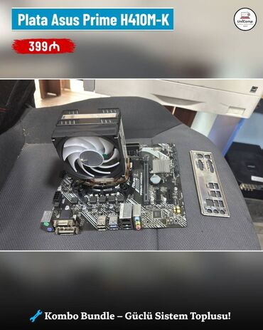 Prosessorlar: Ana Platası Asus ASUS Prime H410M-K