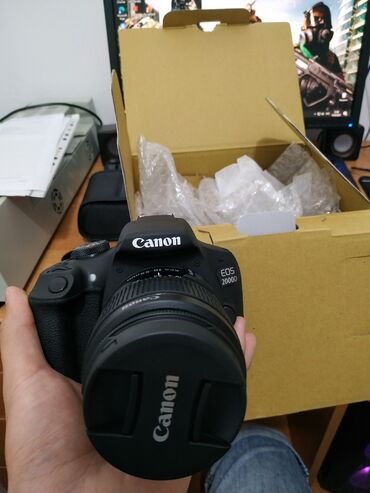 obektiv dlja canon: Продается фотоаппарат canon 2000d 18-55, состояние как новое, коробка