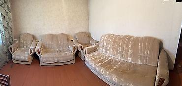house pro: Комплект мягкой мебели, Б/у, Самовывоз, цвет - Бежевый — 1