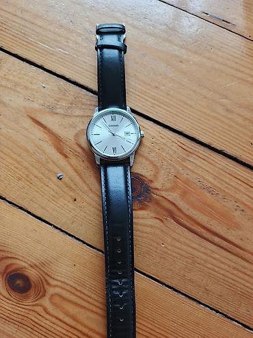 g shock kişi saatları: Casio kişi/qadın qol saatı – klassik analoq dizayn - Brend: Casio - — 1